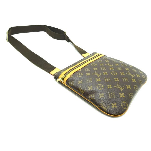 dh71285 3 Louis Vuitton Pochette Bosfort Shoulder Bag Brown