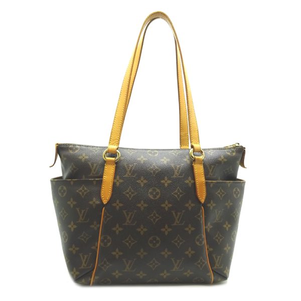 dh71286 2 Louis Vuitton Totally PM Monogram Shoulder Bag Brown