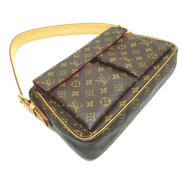 dh71287 3 Louis Vuitton Vivacite GM Monogram Shoulder Bag Brown