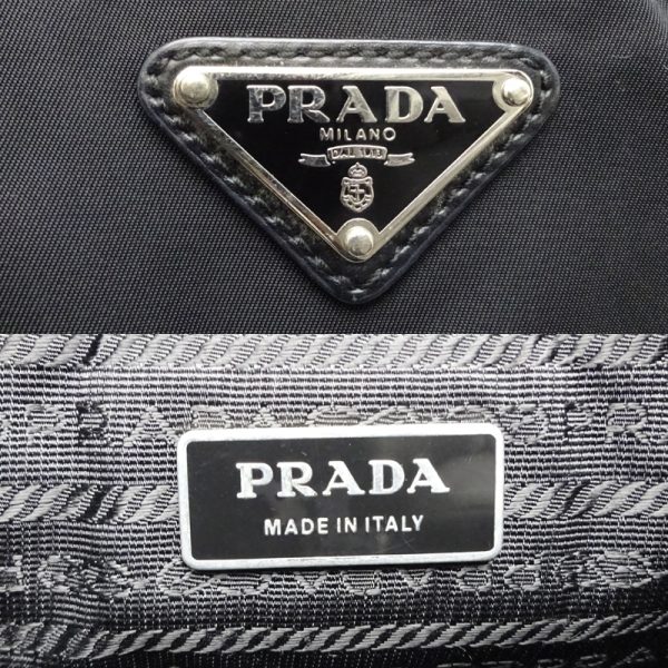 dh71295 8 Prada Nylon Shoulder Bag Crossbody Black