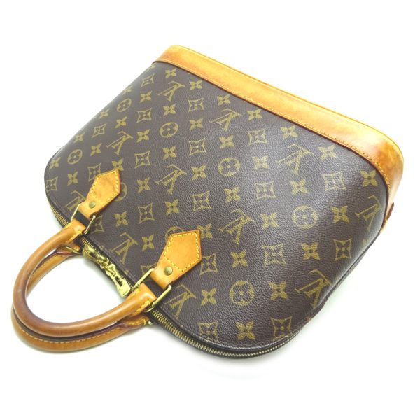 dh71298 4 Louis Vuitton Alma PM Monogram Handbag Brown