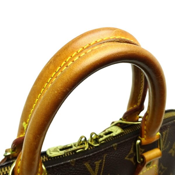 dh71298 5 Louis Vuitton Alma PM Monogram Handbag Brown