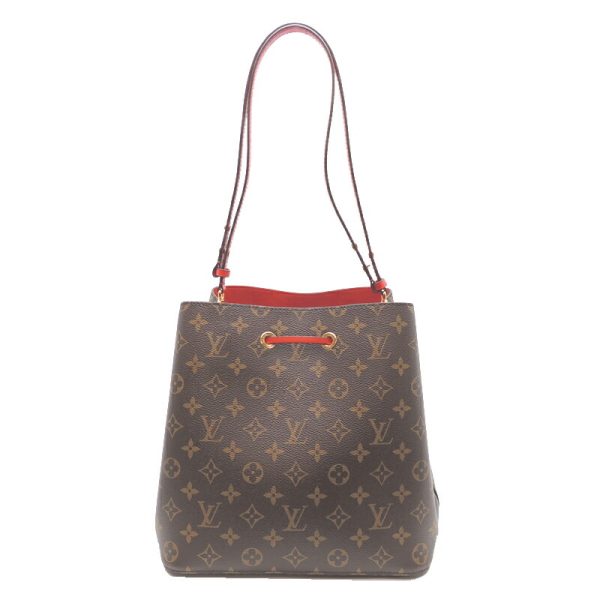 dh713011 2 Louis Vuitton Neonoe Monogram Handbag Coquelicot