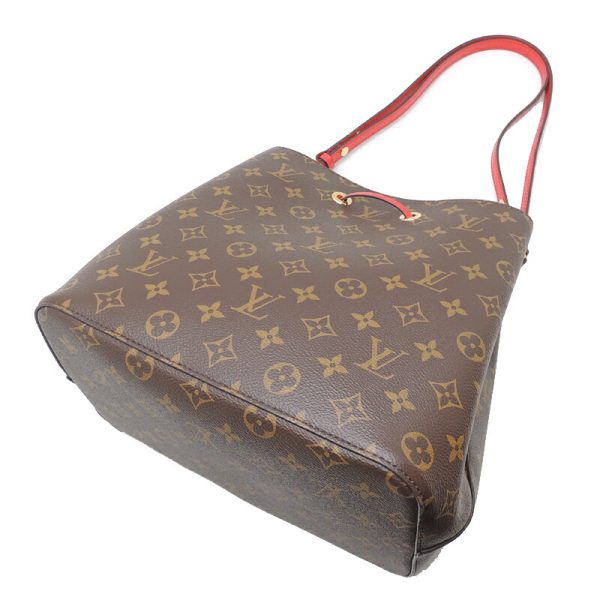 dh713011 4 Louis Vuitton Neonoe Monogram Handbag Coquelicot