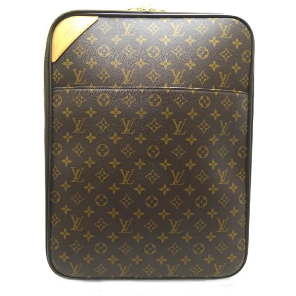 dh71341 1 Louis Vuitton Pegas 45 Monogram Trunk Brown