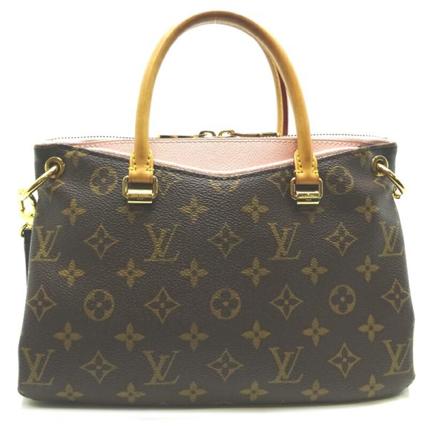 dh71343 2 Louis Vuitton Pallas BB Monogram Handbag Rose Valerine