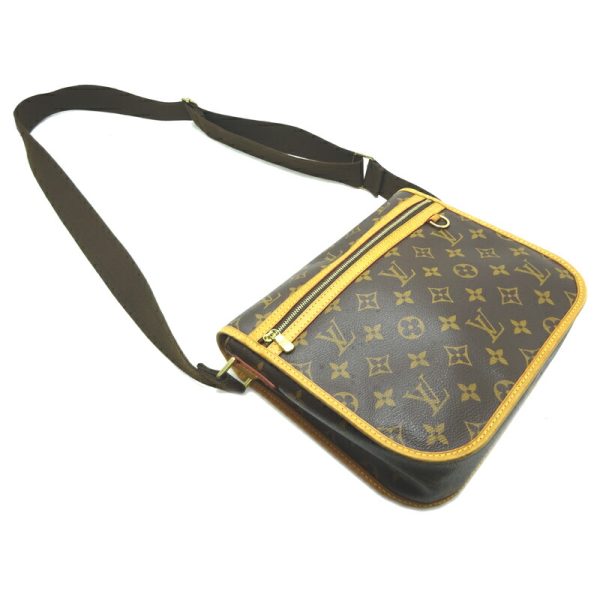 dh71514 3 Louis Vuitton Messenger Bosfall PM Monogram Shoulder Bag Brown