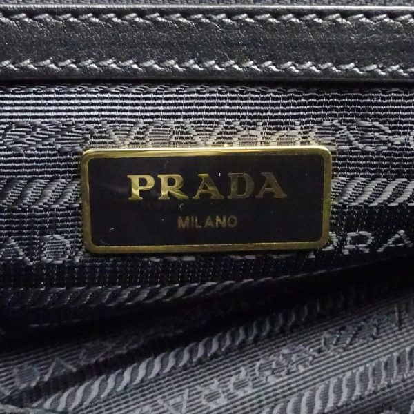 dh71518 7 Prada Nylon Tote Bag Black