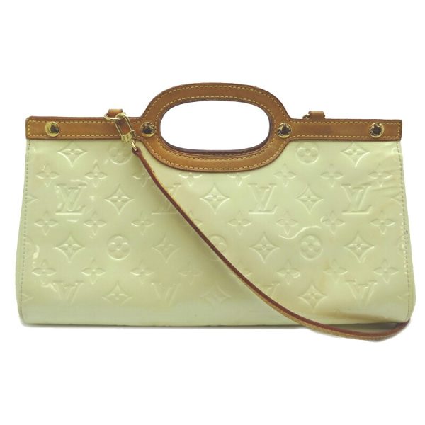 dh71551 1 Louis Vuitton Roxbury Drive Vernis Shoulder Bag Yellow Beige