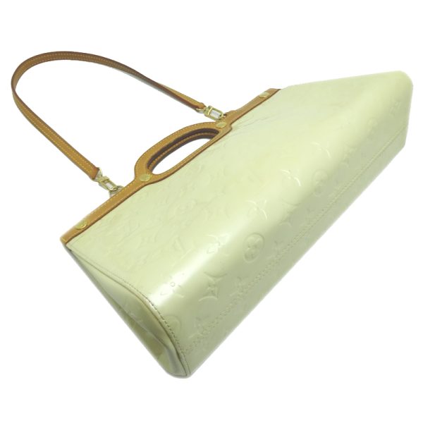 dh71551 3 Louis Vuitton Roxbury Drive Vernis Shoulder Bag Yellow Beige