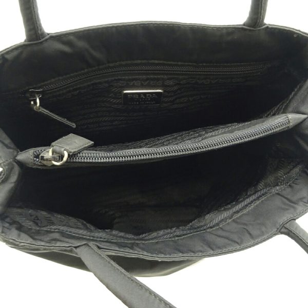 dh71552 6 Prada Nylon Shoulder Bag Tote Black