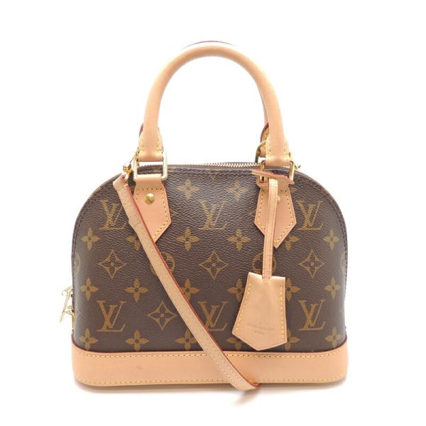 dh71668 1 Louis Vuitton Alma BB Monogram Handbag Brown