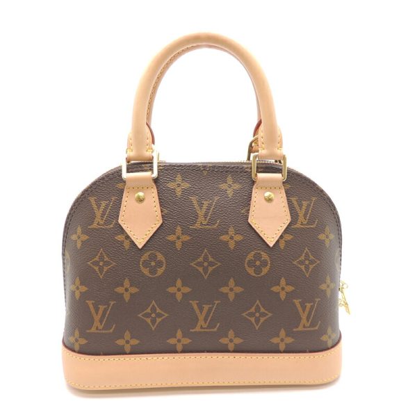 dh71668 2 Louis Vuitton Alma BB Monogram Handbag Brown