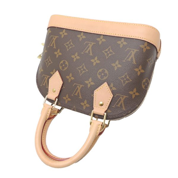 dh71668 4 Louis Vuitton Alma BB Monogram Handbag Brown