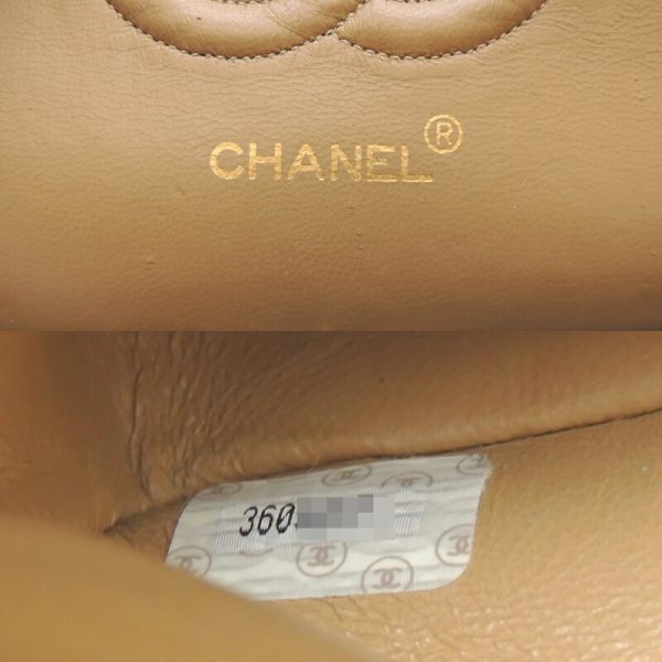 dh71672 9 Chanel Matelasse Chain Lambskin Shoulder Bag Beige