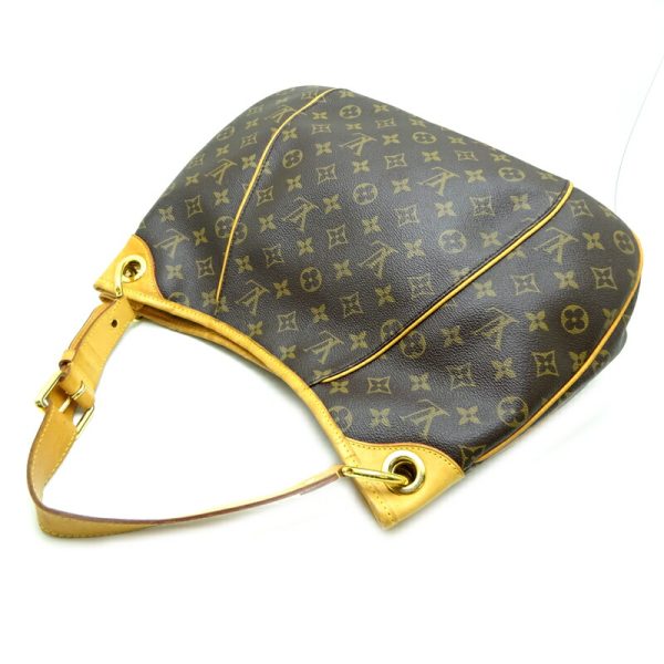 dh71728 4 Louis Vuitton Galliera PM Monogram Shoulder Bag Brown