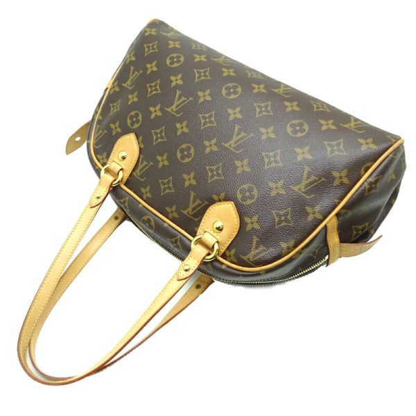 dh71729 4 Louis Vuitton Montorgueil PM Monogram Shoulder Bag Brown