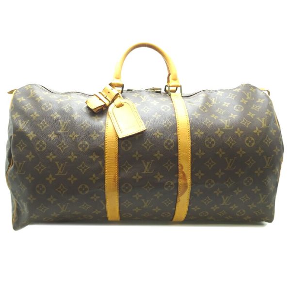 dh71767 1 Louis Vuitton Keepall 55 Monogram Bag Brown