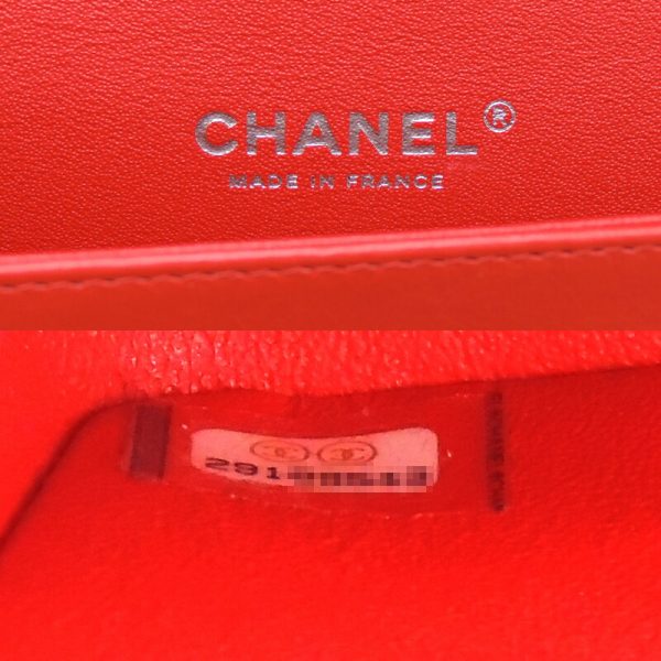 dh72189 7 Chanel Matelasse 25 Chain Patent Shoulder Bag Red