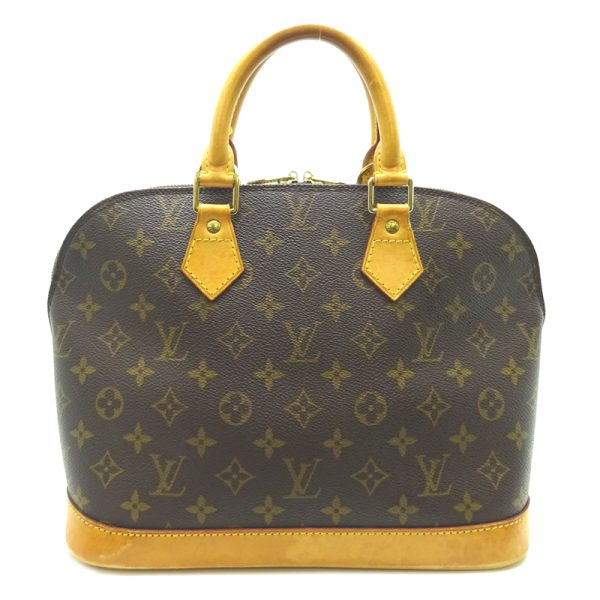 dh73230 1 Louis Vuitton Alma Monogram Handbag Brown