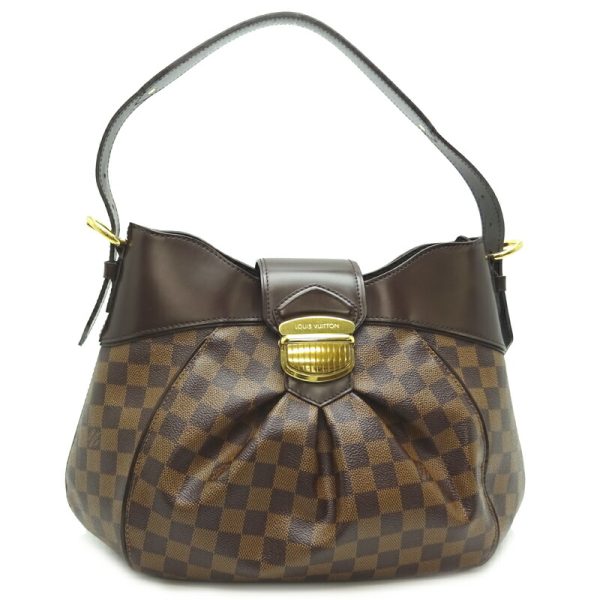 dh75466 1 Louis Vuitton Sistina MM Damier Shoulder Bag Brown