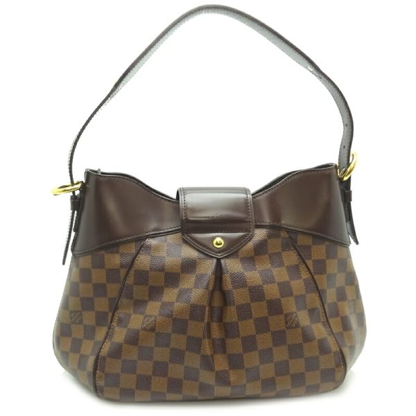 dh75466 2 Louis Vuitton Sistina MM Damier Shoulder Bag Brown