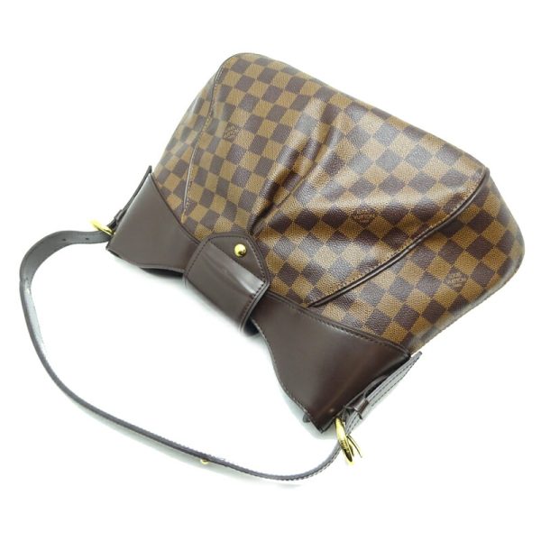 dh75466 4 Louis Vuitton Sistina MM Damier Shoulder Bag Brown