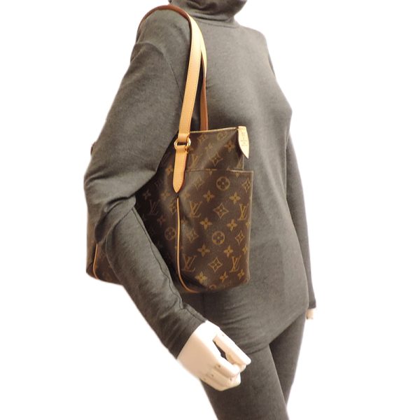 dh75550 9 Louis Vuitton Totally PM Monogram Shoulder Bag Brown