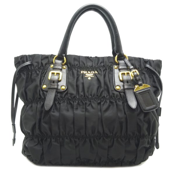 dh75781 1 Prada Handbag Tote Black