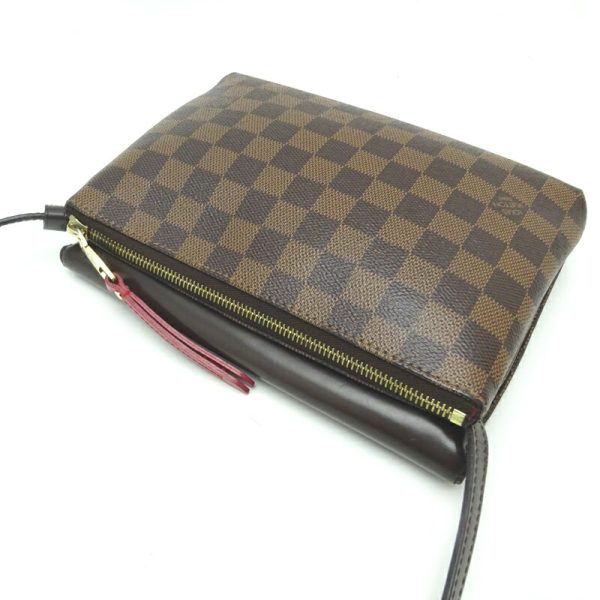 dh75834 4 Louis Vuitton Twice Damier Shoulder Bag Brown