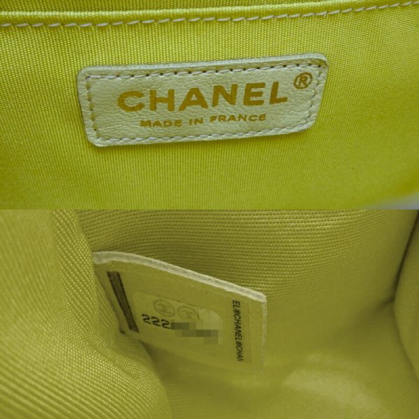 dh76169 7 Chanel Boy Chanel 25 Chain Lambskin Shoulder Bag Yellow