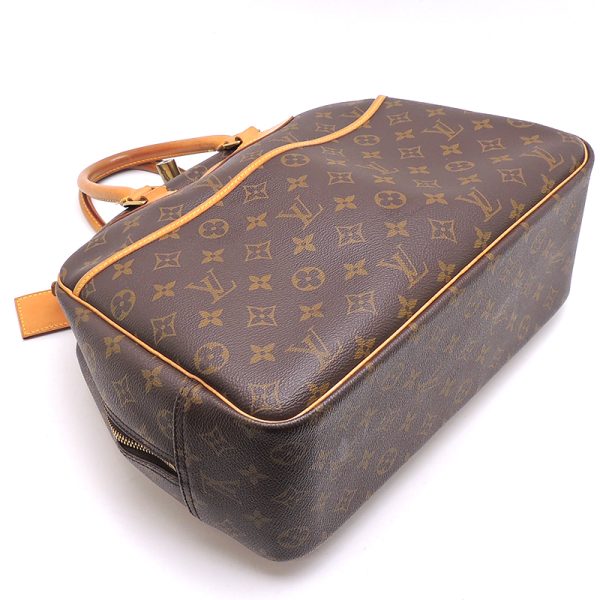 dh76183 3 Louis Vuitton Deauville Monogram Handbag Brown