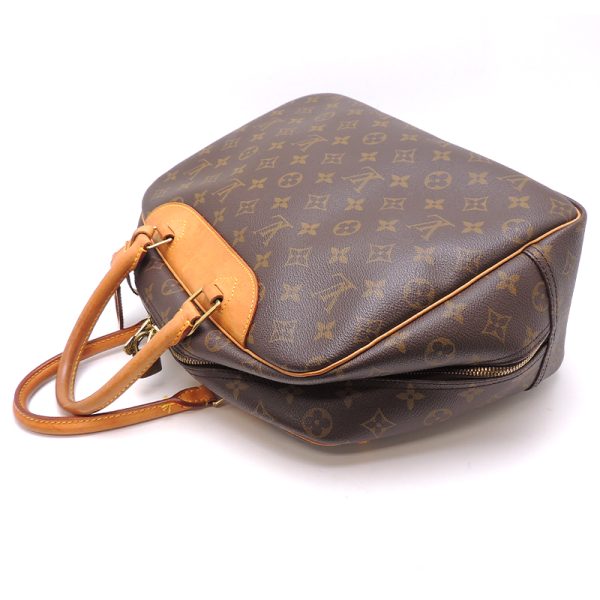 dh76183 4 Louis Vuitton Deauville Monogram Handbag Brown