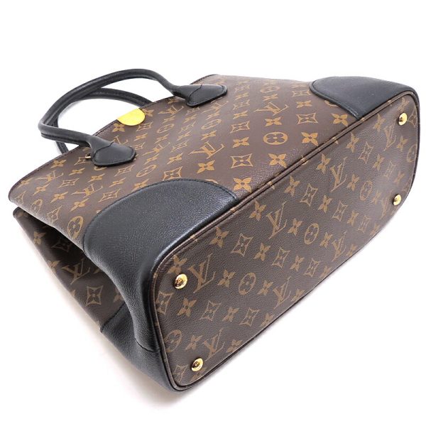 dh76186 3 Louis Vuitton Flandrine 2Way Monogram Handbag Brown