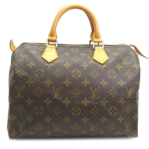 dh76434 1 Louis Vuitton Speedy 30 Monogram Handbag Brown