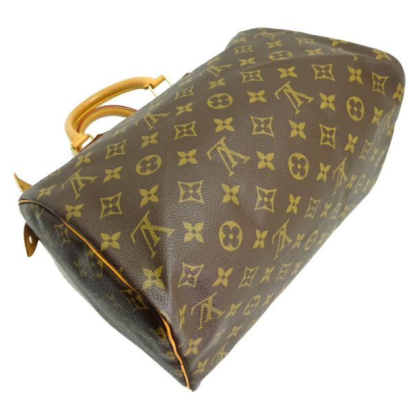 dh76434 3 Louis Vuitton Speedy 30 Monogram Handbag Brown