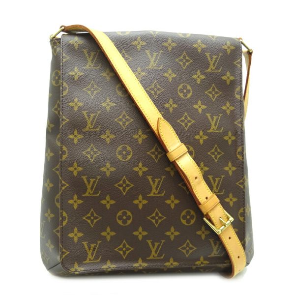 dh76541 1 Louis Vuitton Musette Monogram Shoulder Bag Brown