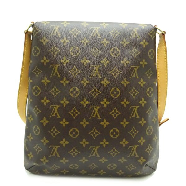 dh76541 2 Louis Vuitton Musette Monogram Shoulder Bag Brown