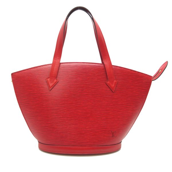 dh76966 1 Louis Vuitton Saint Jacques Epi Handbag Red