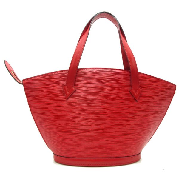 dh76966 2 Louis Vuitton Saint Jacques Epi Handbag Red