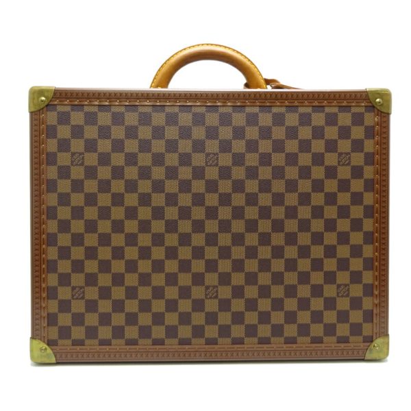 dh77159 1 Louis Vuitton Coteville 45 Damier Trunk Brown