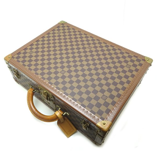 dh77159 4 Louis Vuitton Coteville 45 Damier Trunk Brown