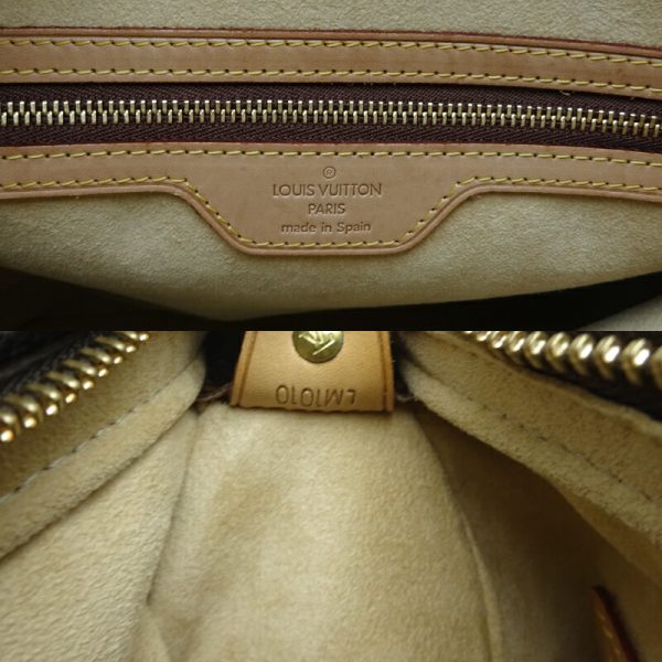 dh77392 7 Louis Vuitton Looping GM Monogram Shoulder Bag Brown