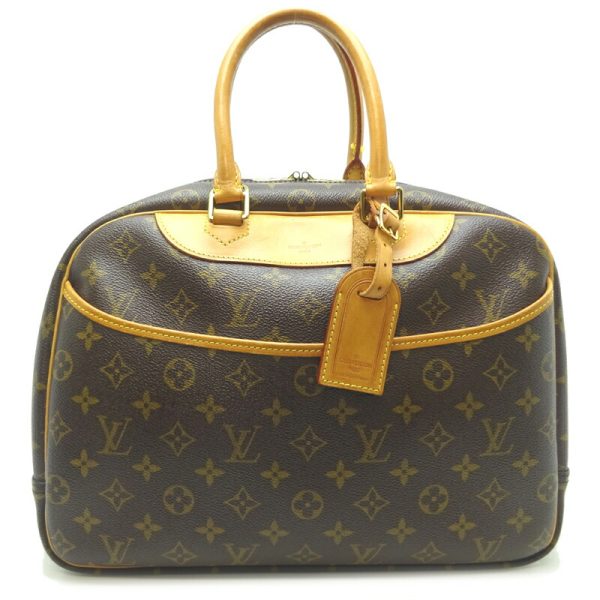 dh77393 1 Louis Vuitton Deauville Monogram Handbag Brown