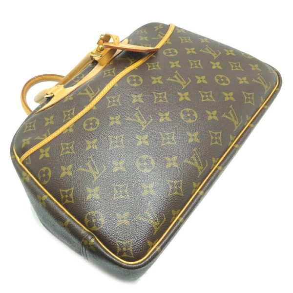 dh77393 3 Louis Vuitton Deauville Monogram Handbag Brown