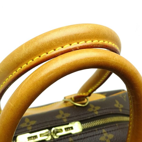 dh77393 5 Louis Vuitton Deauville Monogram Handbag Brown