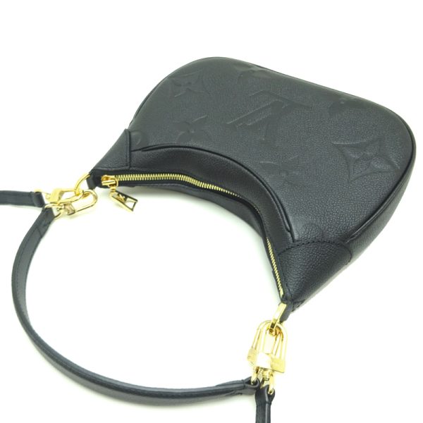 dh77576 4 Louis Vuitton Bagatelle NM Empreinte Shoulder Bag Black