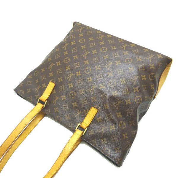 dh77604 4 Louis Vuitton Cabamezzo Monogram Tote Bag Brown