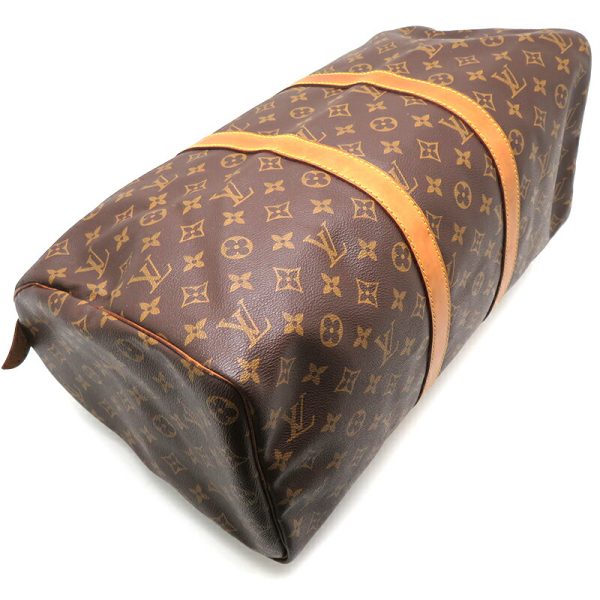 dh77717 3 Louis Vuitton Keepall 45 Monogram Bag Brown