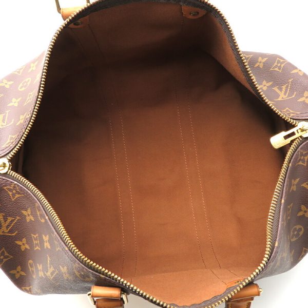 dh77717 6 Louis Vuitton Keepall 45 Monogram Bag Brown